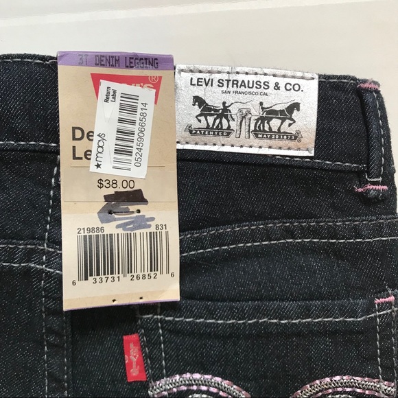 ⭐️NWT⭐️ Levi Denim Leggings - Picture 5 of 6